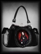 Neo Victorian Gothic Doll Handbag Red