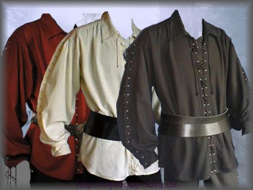 Lace Up Medieval Shirt Berteram