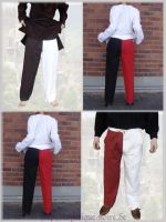 Medieval Trousers Iwein - bicolored