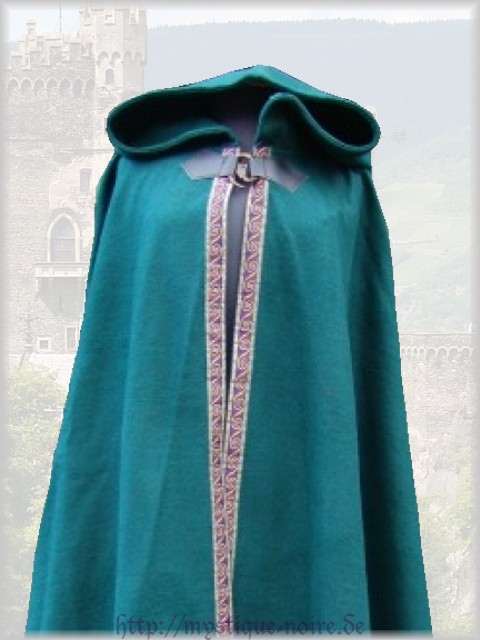 Medieval Cloak Tournay - Mystique Noire Gothic Shop